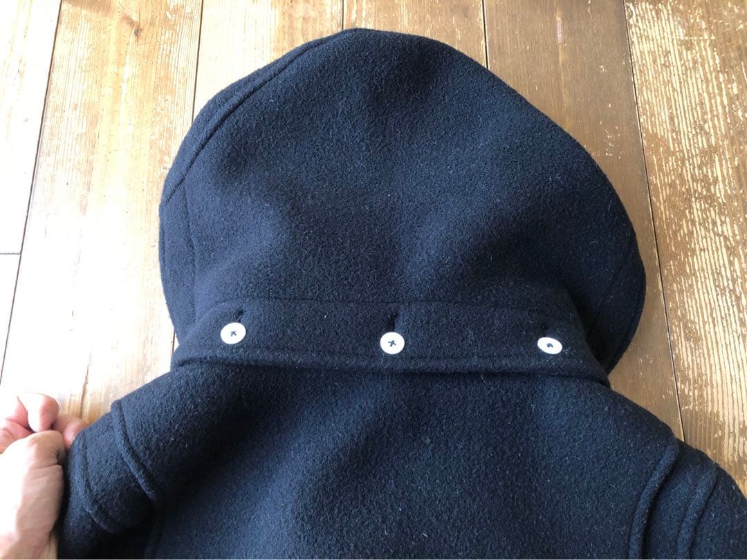 RAF SIMONS 1995 ラフシモンズ ダッフルコート 黒色 44