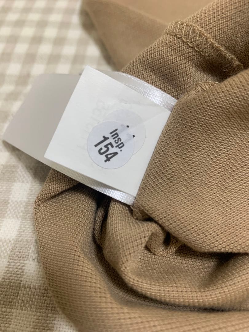 美品 未使用 Lacoste ベージュ ポロシャツ 半袖 限定