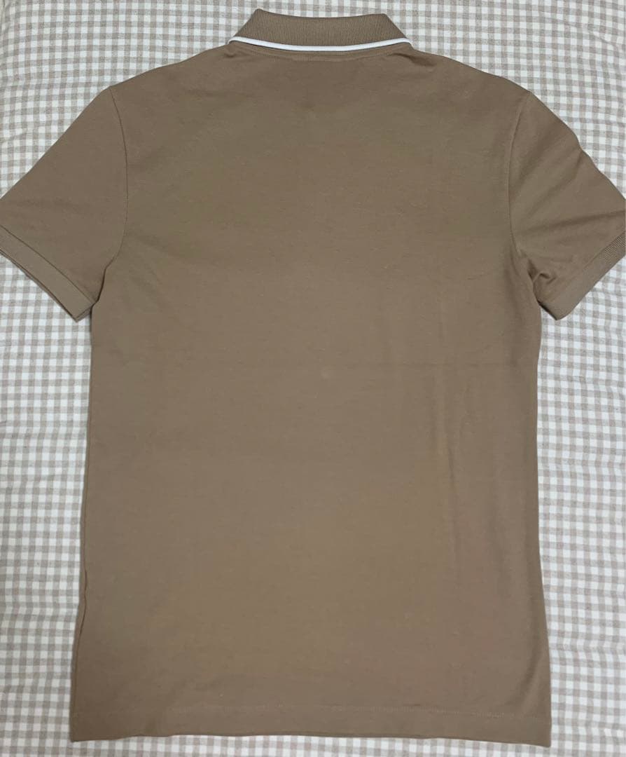 美品 未使用 Lacoste ベージュ ポロシャツ 半袖 限定