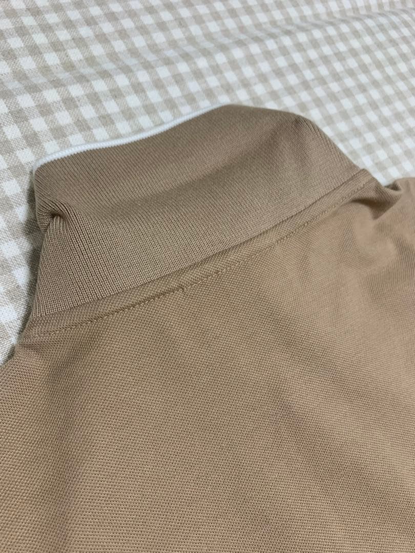 美品 未使用 Lacoste ベージュ ポロシャツ 半袖 限定