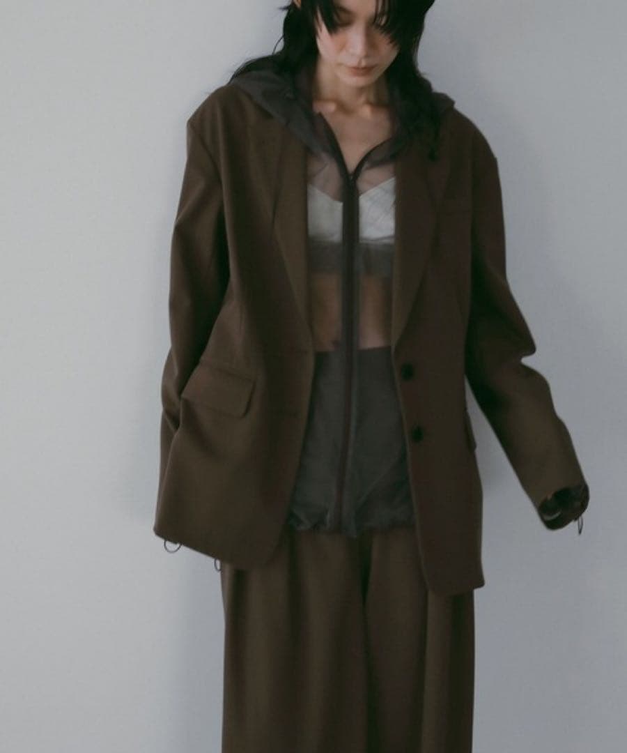 ジャケット・アウター anuke Over Tailored Jacket - BROWN 38