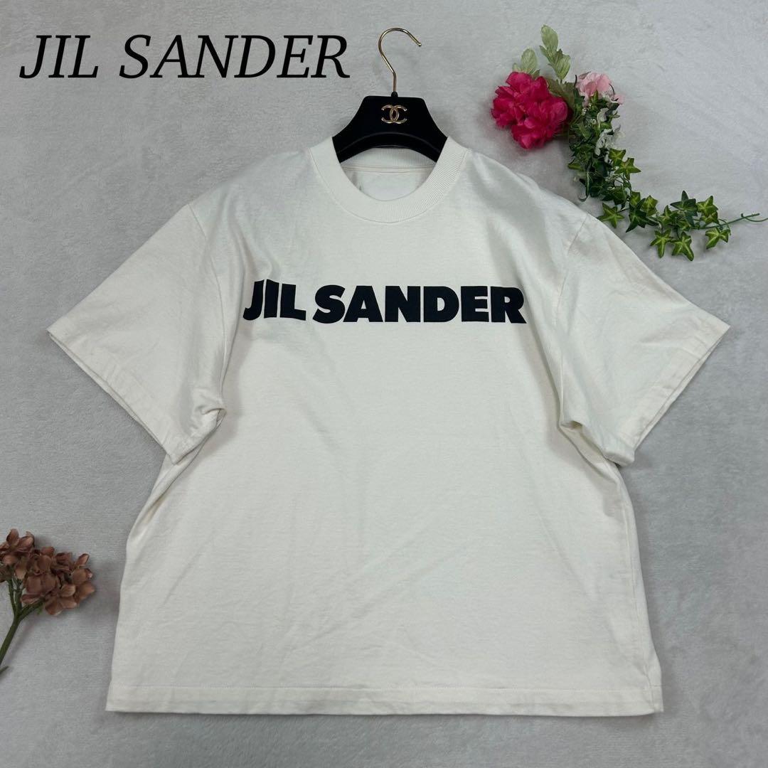 J858 XS ジルサンダー Tシャツ ホワイト レディース