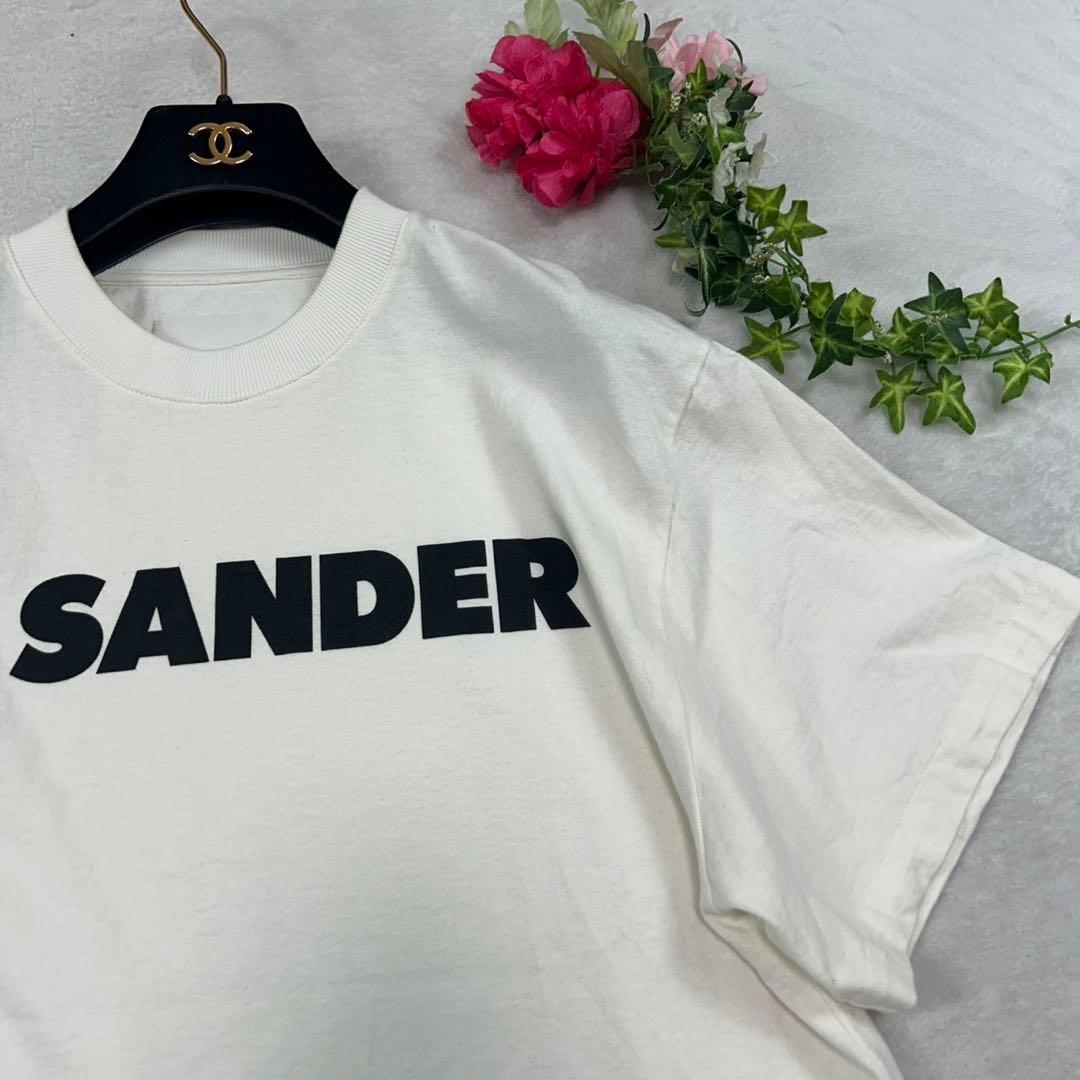 J858 XS ジルサンダー Tシャツ ホワイト レディース