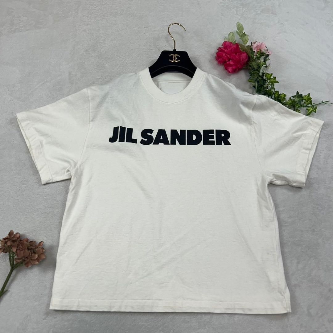 J858 XS ジルサンダー Tシャツ ホワイト レディース