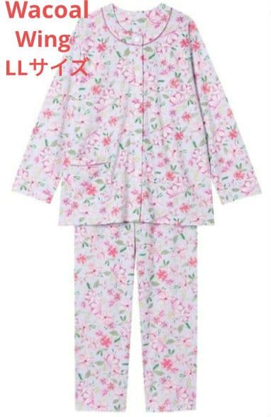 Wacoal Wing LLサイズ 綿100% パジャマ 新品✨️タグ付き