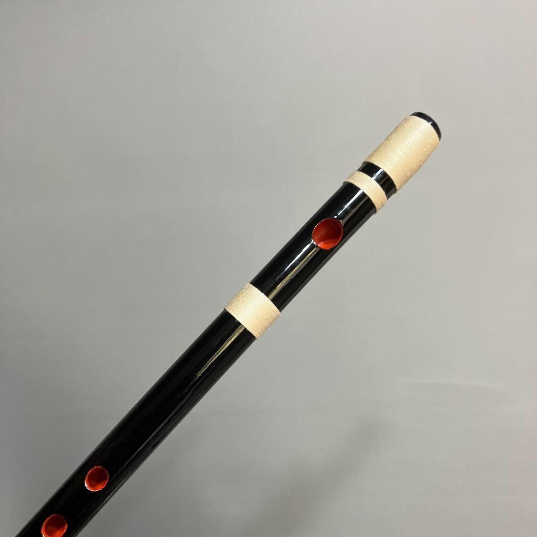 篠笛八本調子 C管 CMR8-225　唄物　ドレミ調　天地糸巻 西洋音階 竹笛