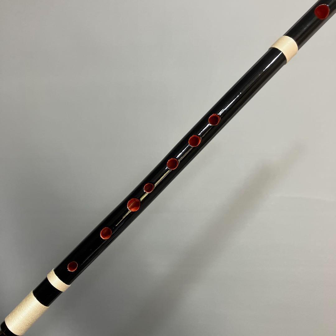 篠笛八本調子 C管 CMR8-225　唄物　ドレミ調　天地糸巻 西洋音階 竹笛