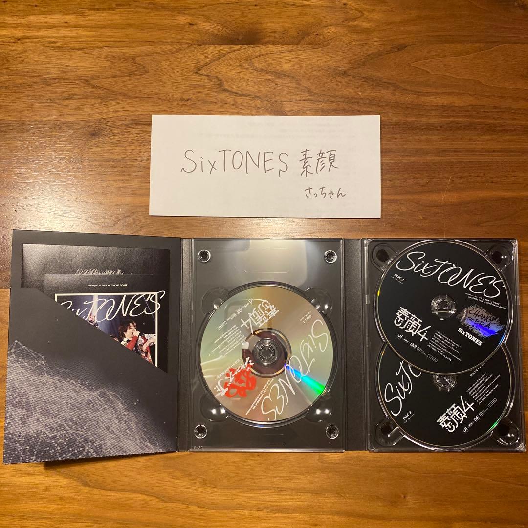 正規品 素顔4 SixTONES盤 DVD