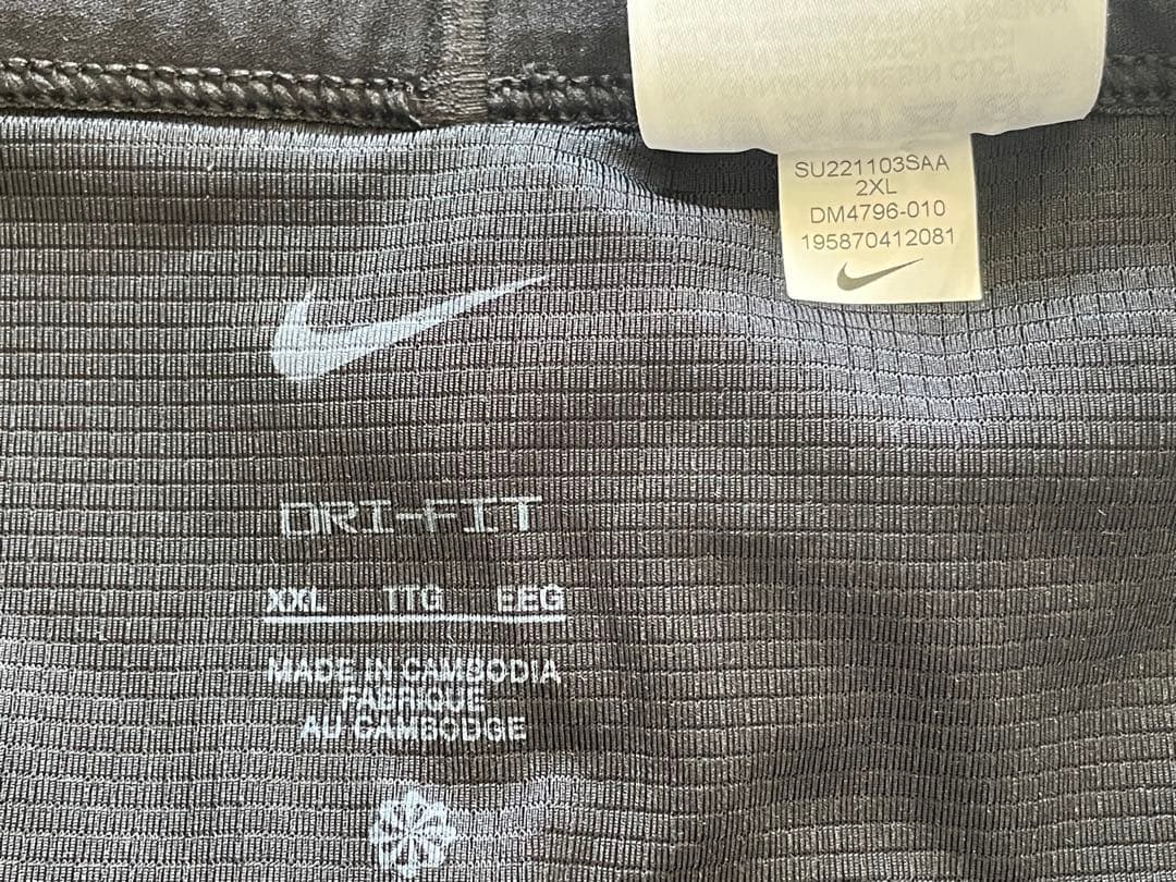試着のみ Nike Trail トレイル ハーフタイツ 2XL マルチポケット