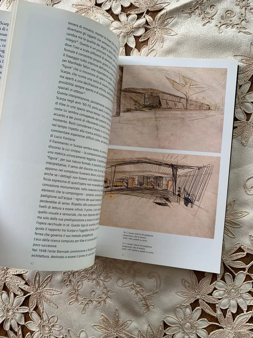 洋書 Carlo Scarpa L'architetto e le arti