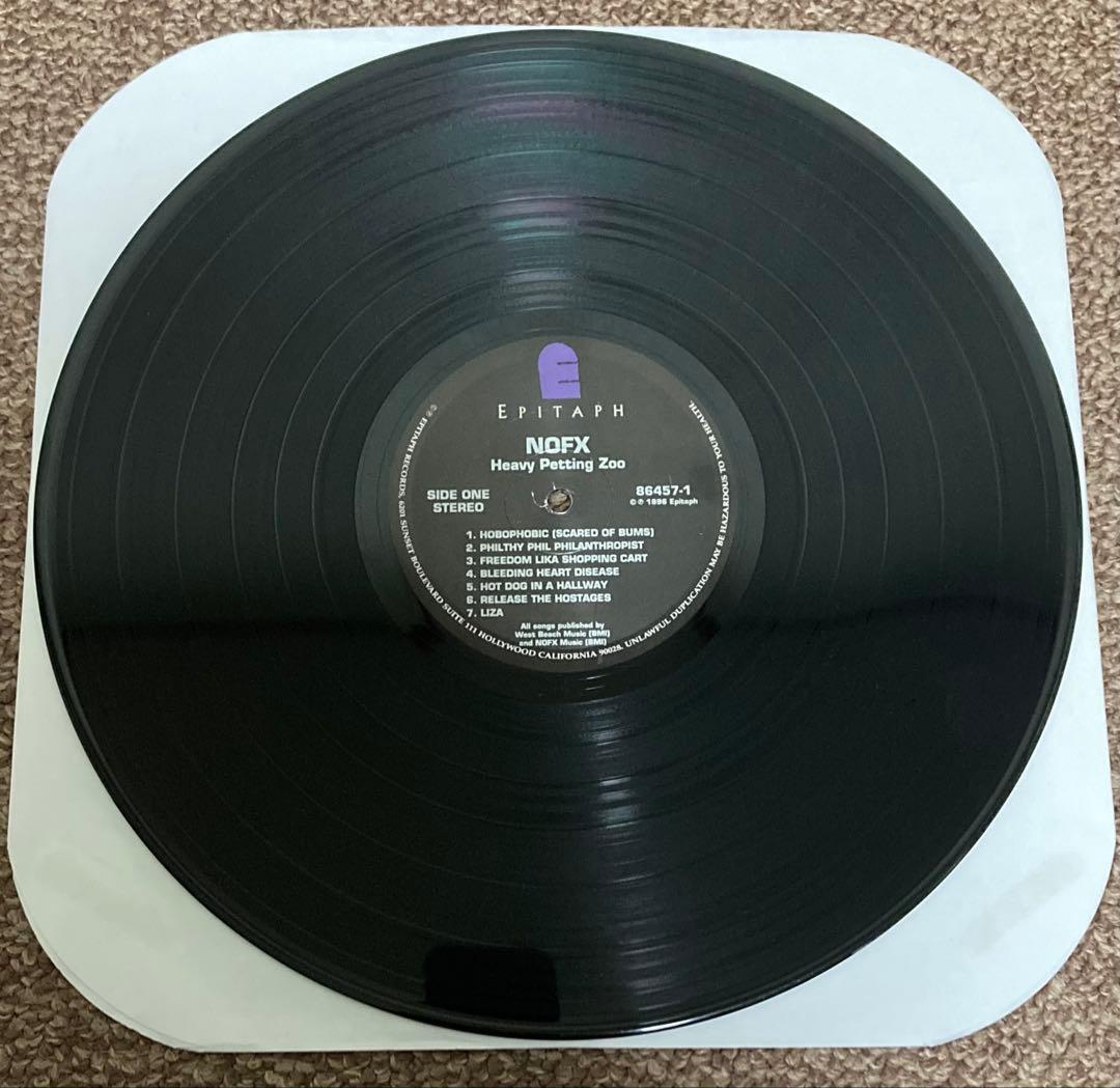 NOFX/HEAVY PETTING ZOO 米オリジナル盤　LP