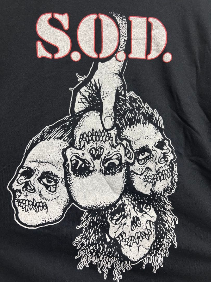 新品　S.O.D. Tシャツ Lサイズ　ブラック　エスオーディー