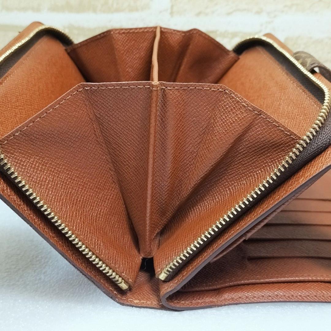 LOUIS VUITTON ルイヴィトン パピエジップ M61207 モノグラム