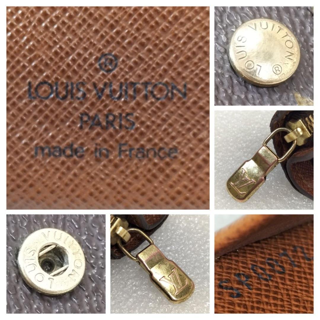 LOUIS VUITTON ルイヴィトン パピエジップ M61207 モノグラム