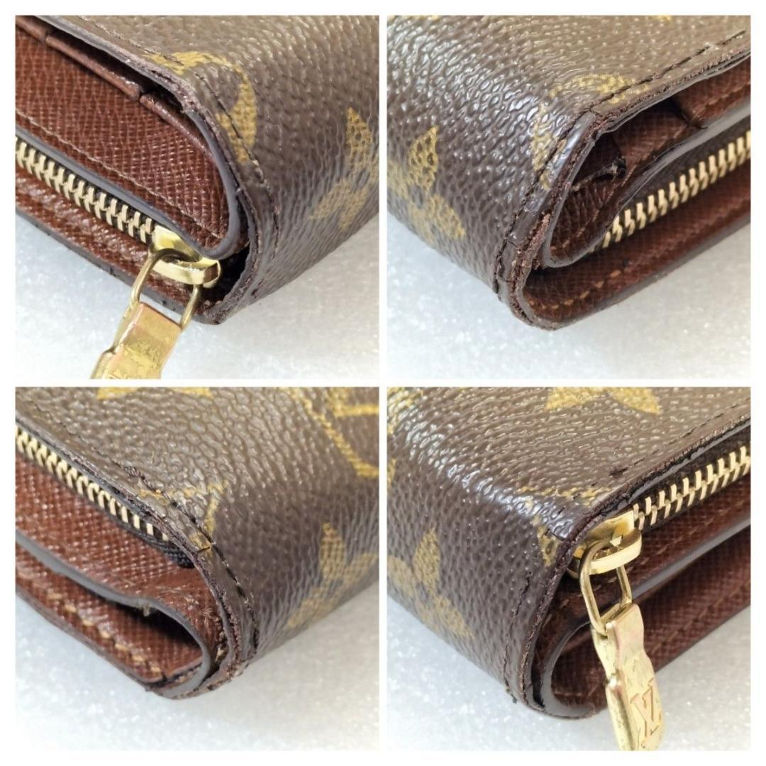 LOUIS VUITTON ルイヴィトン パピエジップ M61207 モノグラム