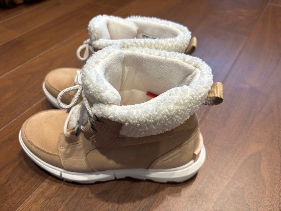 SOREL ベージュ ムートンブーツ 24cm