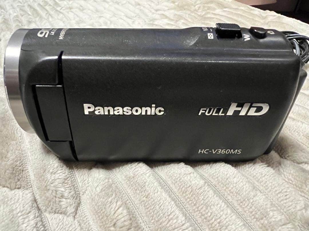 Panasonic HC-V360MS ビデオカメラ 本体　アダプター