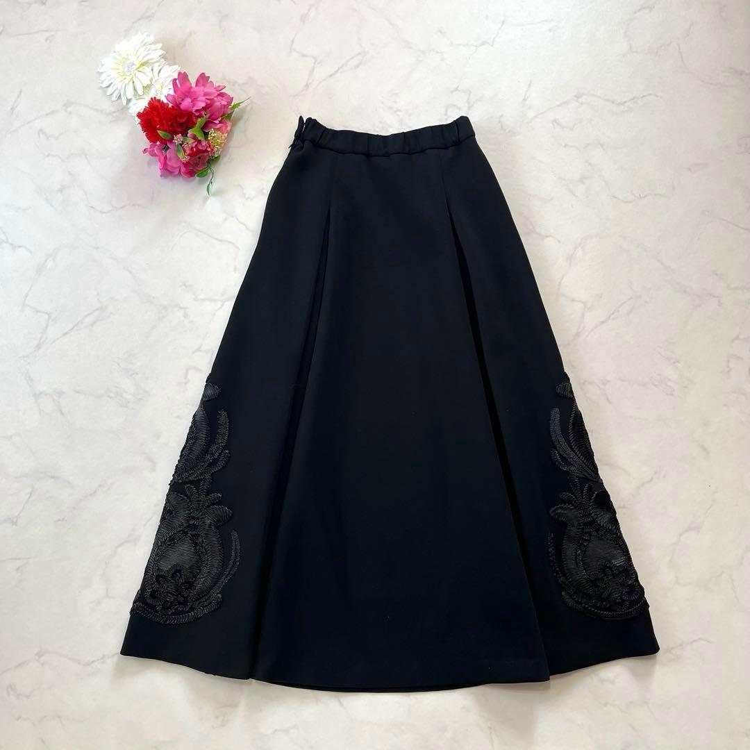アメリヴィンテージ　RIBBON EMBROIDERY SKIRT リボン刺繍