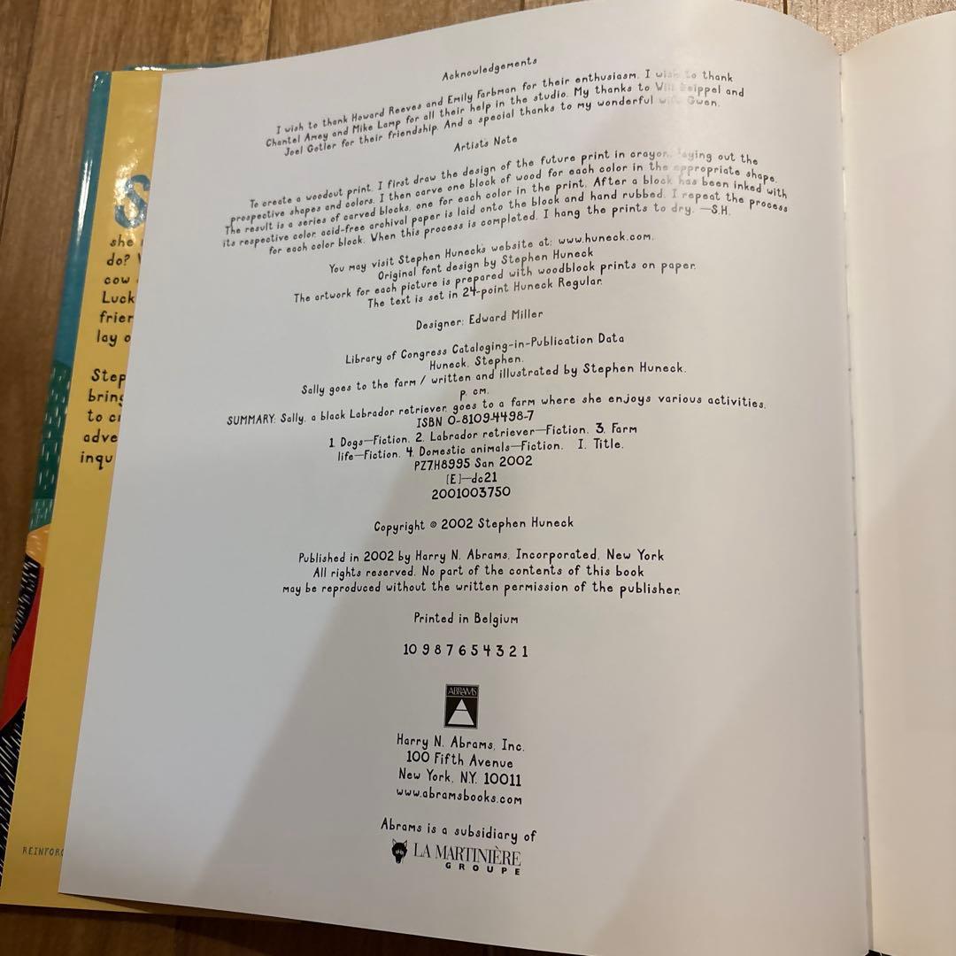 【絶版希少】スティーヴン・ヒューネック　英語絵本　希少本　レア　洋書