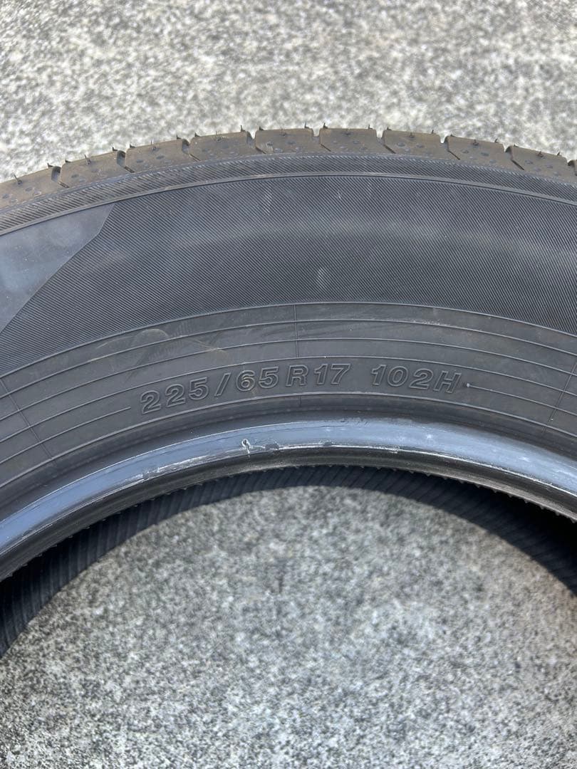 田中新車外し 225/65R17 4本セット 25年製造　 アルファード