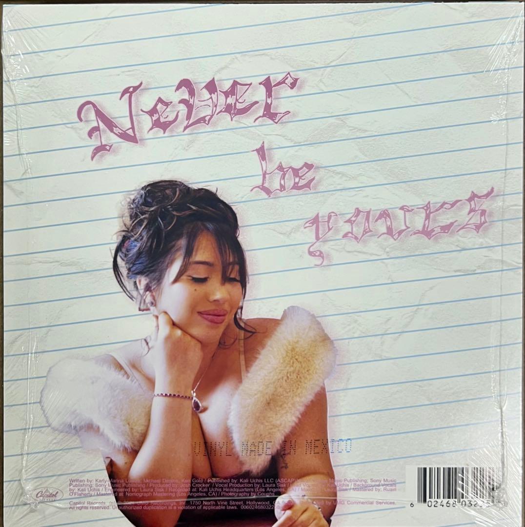 Kali Uchis- Never Be Yours 7インチ　レコード