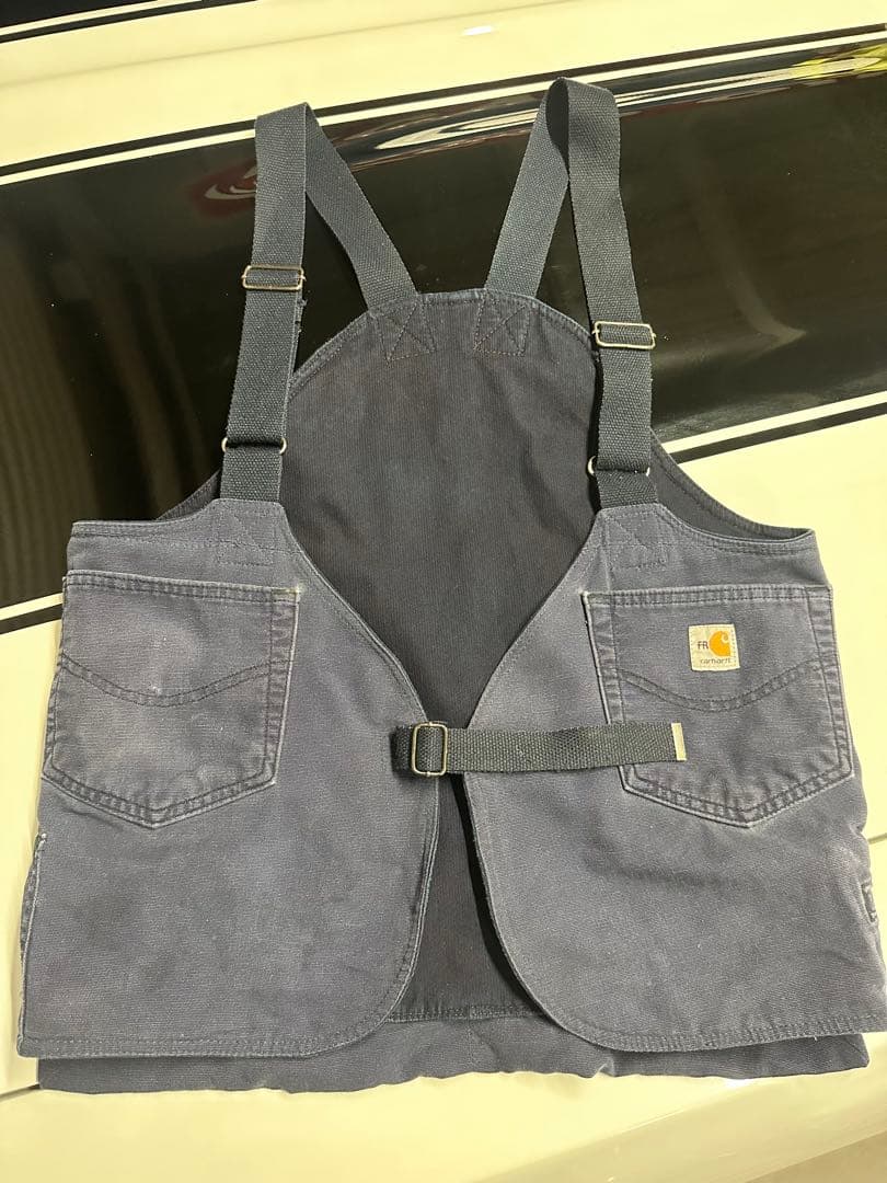 カーハート　カスタムハンティングベスト Carhartt ネイビー