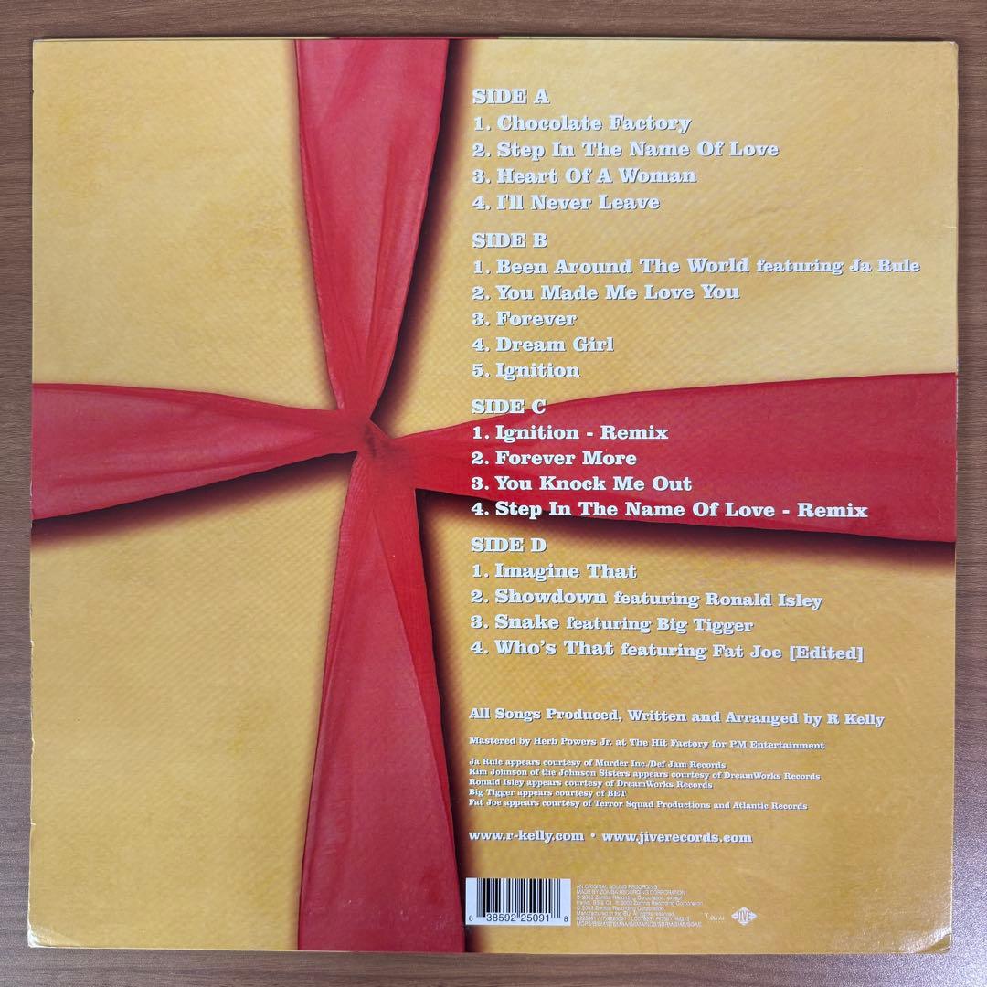 R.KELLY / CHOCOLATE FACTORY　LPレコード2枚組