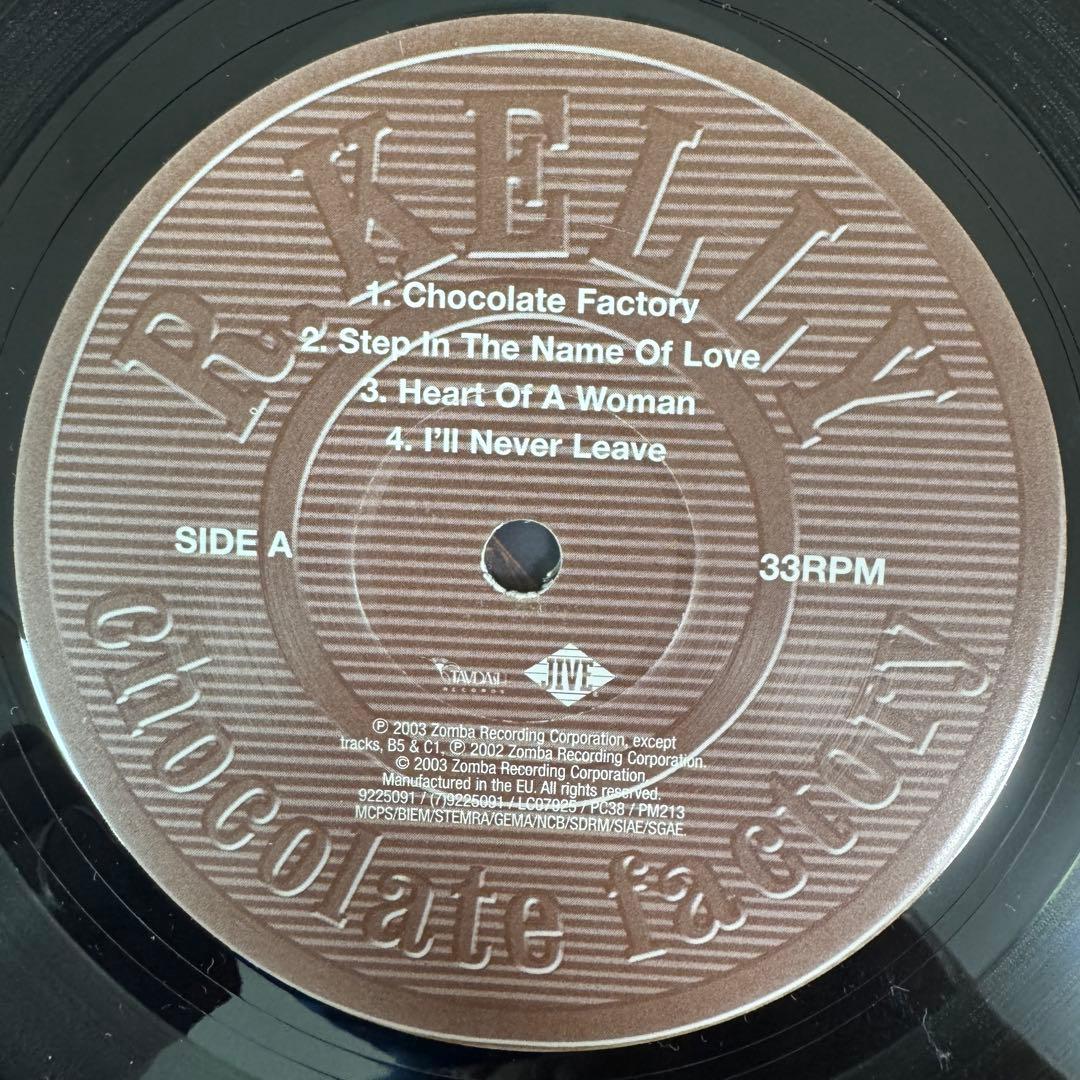 R.KELLY / CHOCOLATE FACTORY　LPレコード2枚組