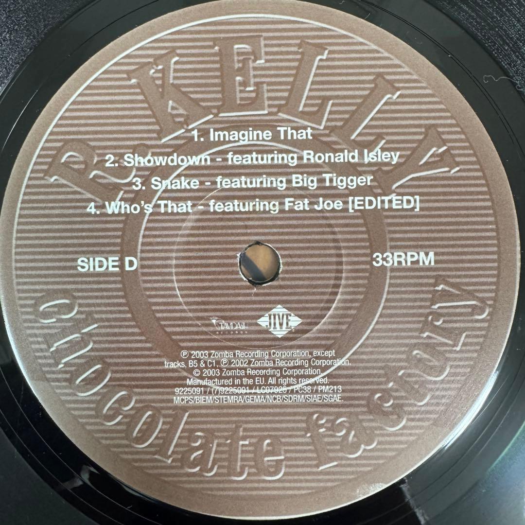 R.KELLY / CHOCOLATE FACTORY　LPレコード2枚組
