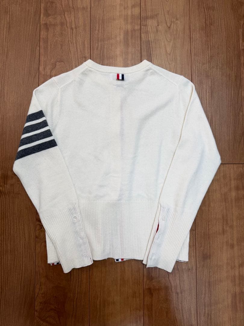 THOM BROWNE トムブラウン 4bar クルーネック カーディガン