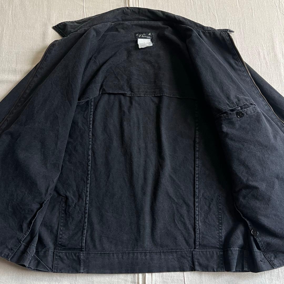 90s agnes b. homme フランス製 スイングトップ 薄手ジャケット