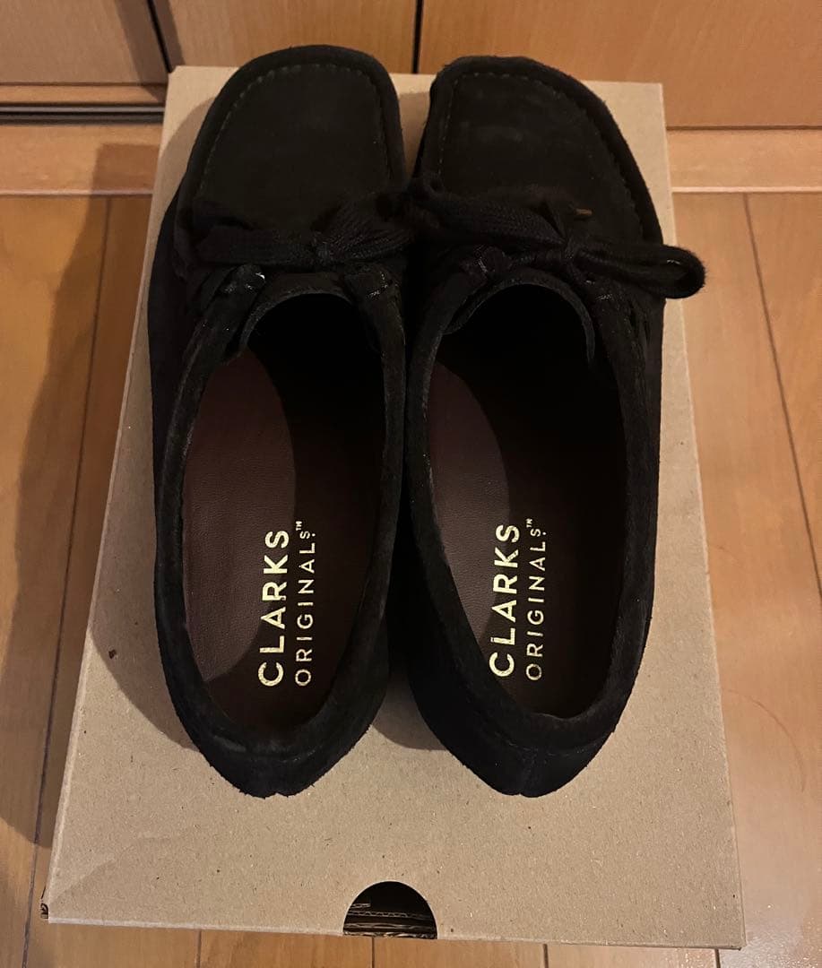 ☆Clarks WALLABEE モカシン25cm☆