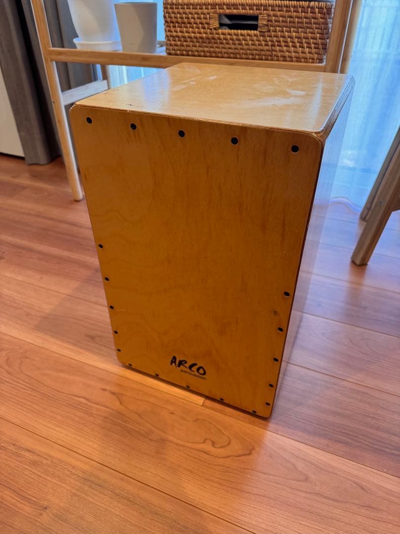 arco アルコ カホン　パーカッション　太鼓　ドラム　打楽器　バンド　木製