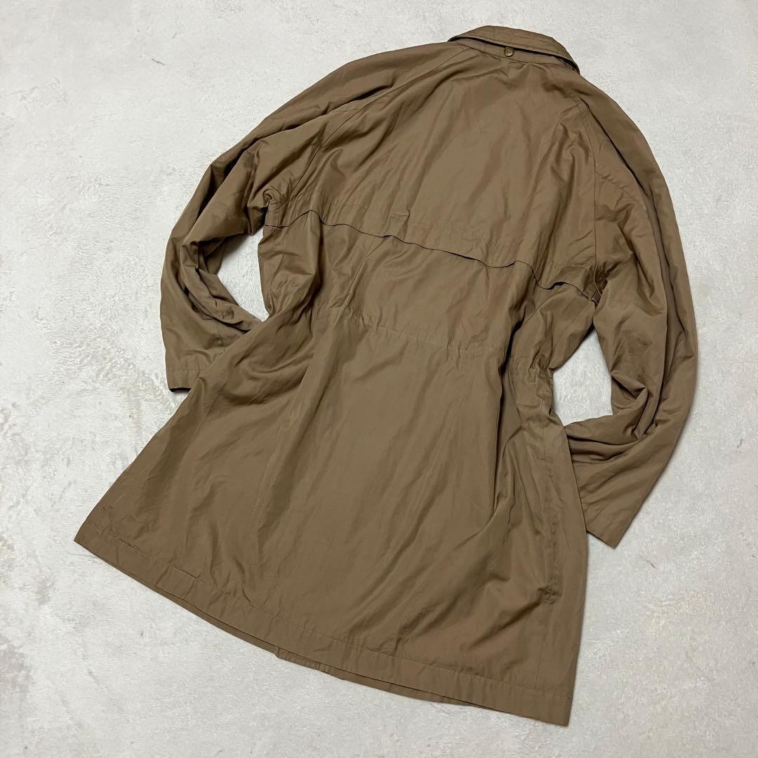 バーバリー　モッズコート　ブルゾン　中綿　裏ノバチェック総柄　大きめ　綿　L