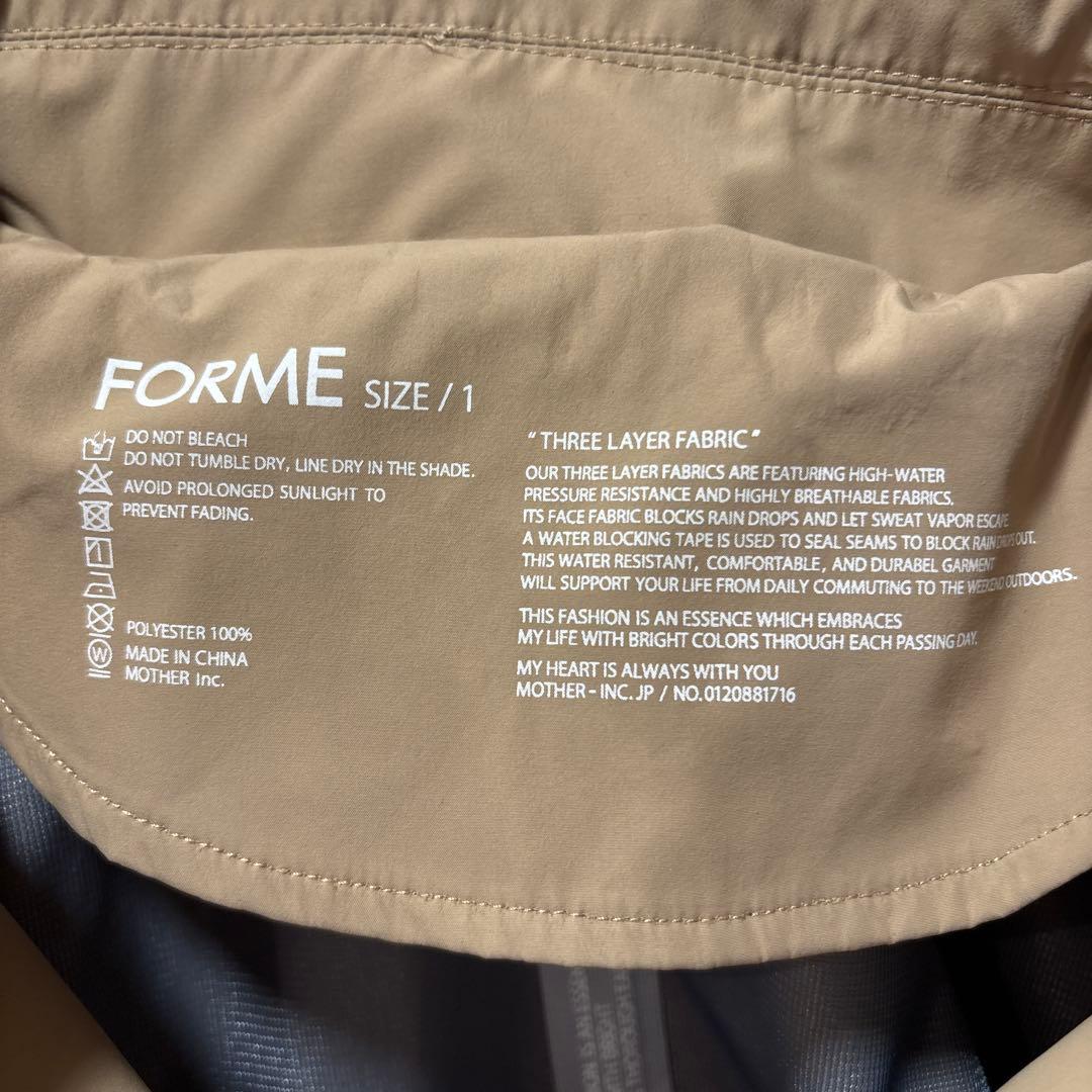 FORME × 金子綾 コラボ バルマカンコート mother 東原亜希