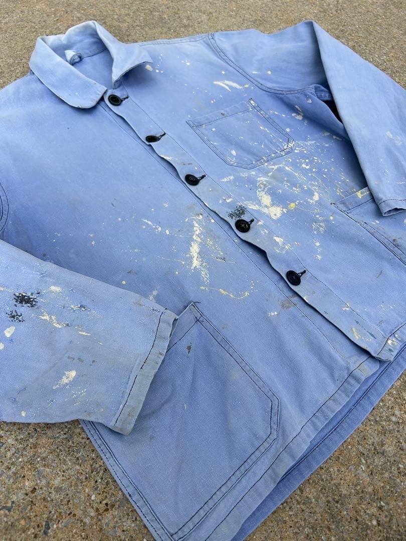 t*e様 60's70's Euro work jacket 襤褸 刺子vint