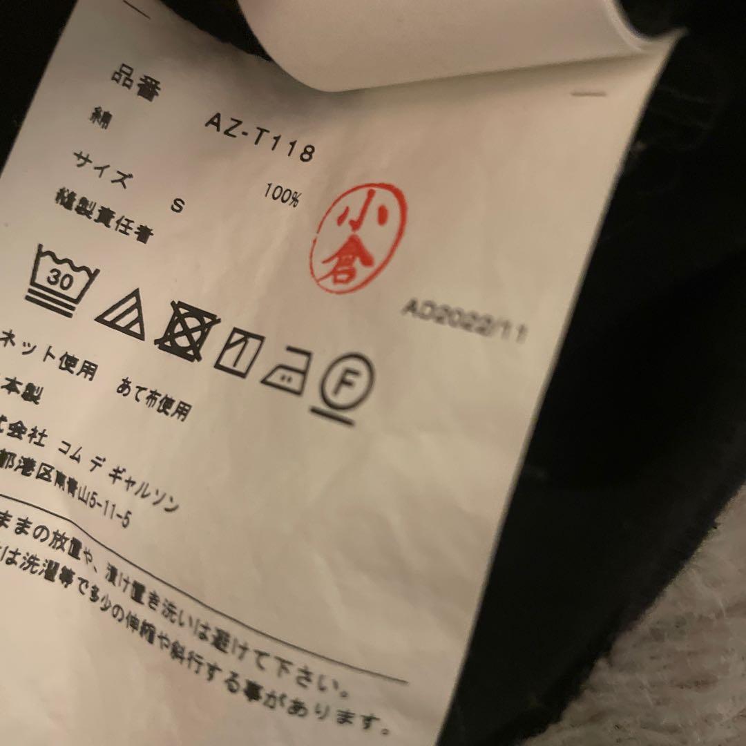 PLAY COMME des GARÇONS ブラック Tシャツ S