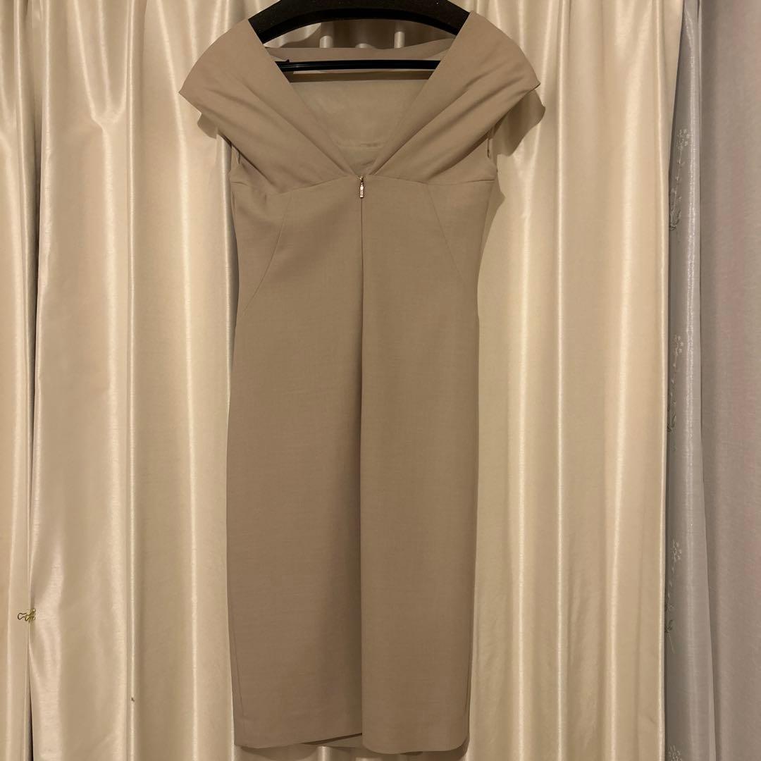 Max Mara ノースリーブワンピース 38ベージュ