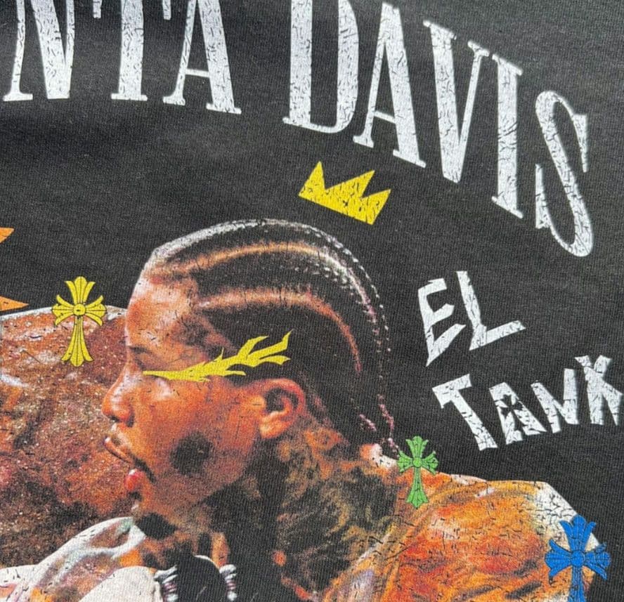 Gervonta Davis 世界チャンピオン　デービス Tシャツ ブラック新品