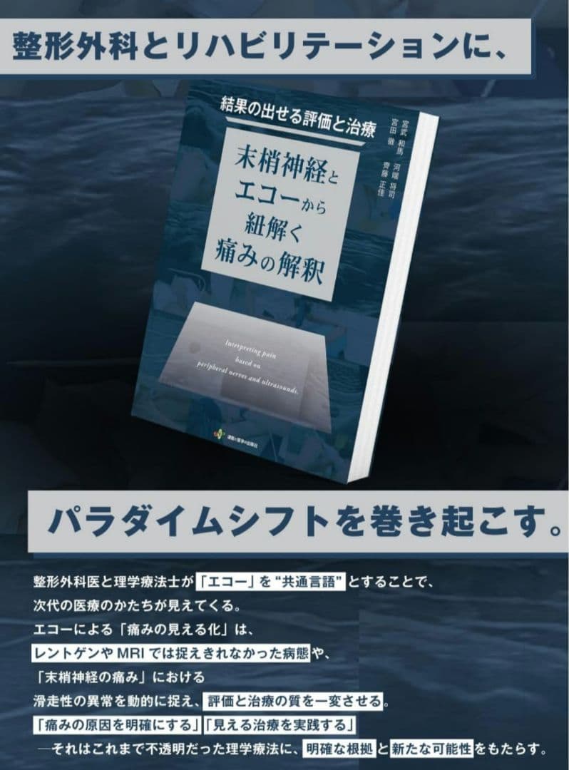 新品　結果の出せる評価と治療 : ー末梢神経とエコーから紐解く痛みの解釈ー