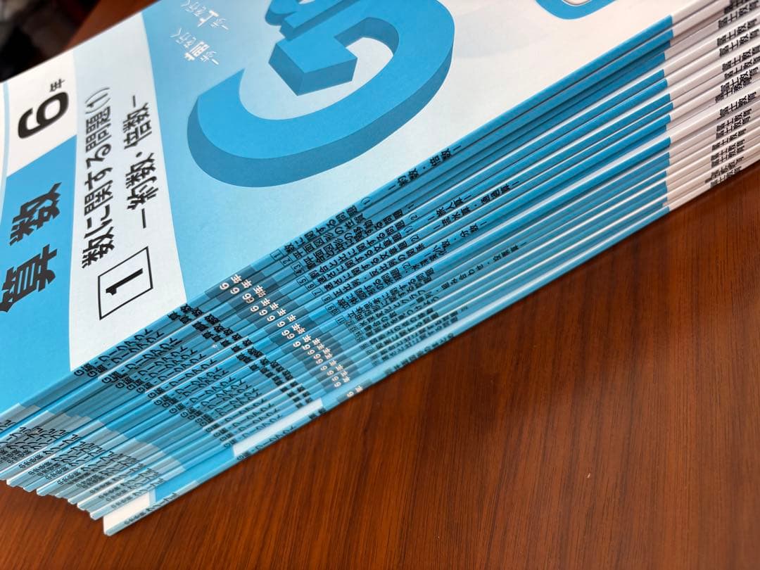 グノーブル　G脳ワークアウト 6年 算数 全20巻　2025版　未使用品