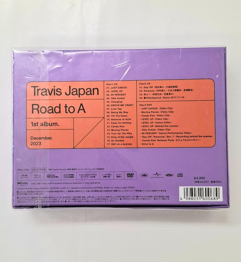トラジャ ファーストアルバム Road to A FC限定盤（G1186）