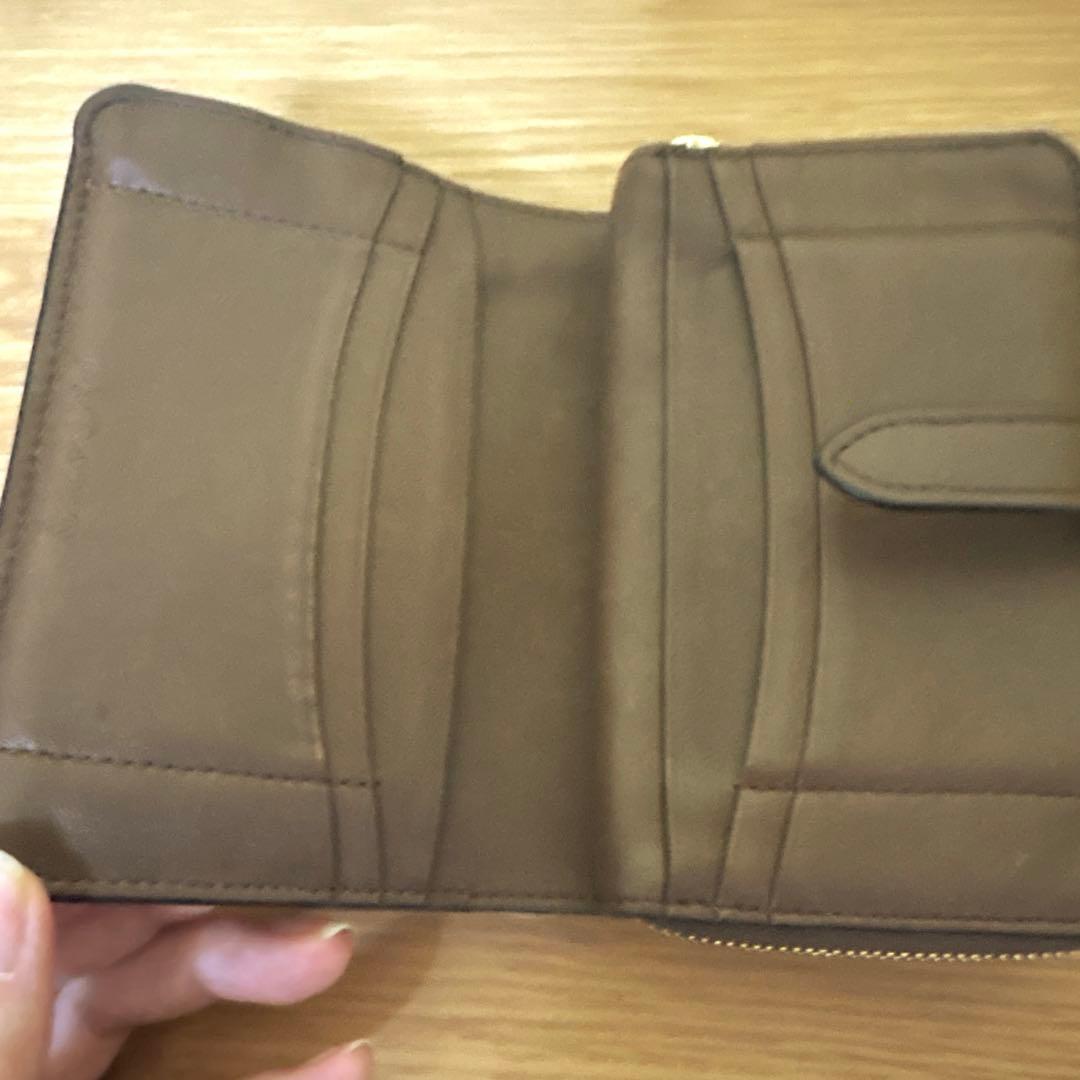 h*＊様 値引き不可J&M DAVIDSON スタッズ財布　 ブラウン　ロニース