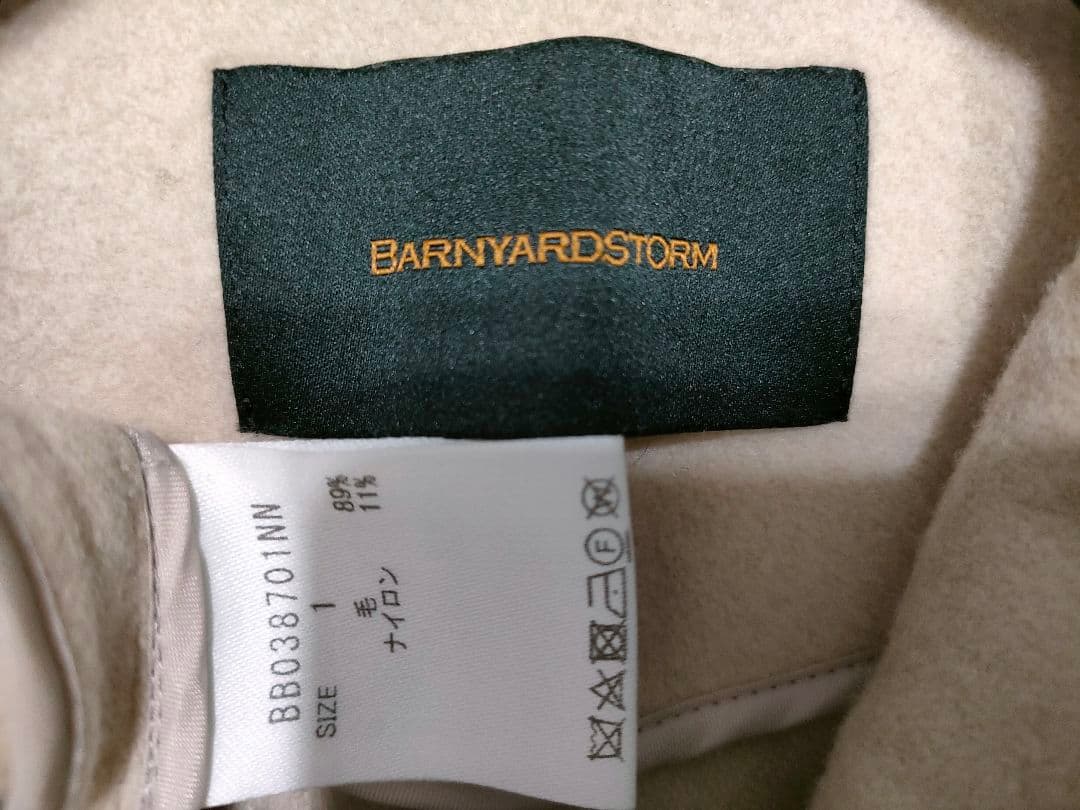 茶々✦BARNYARDSTORMバンヤードストームウールリバーロングコート