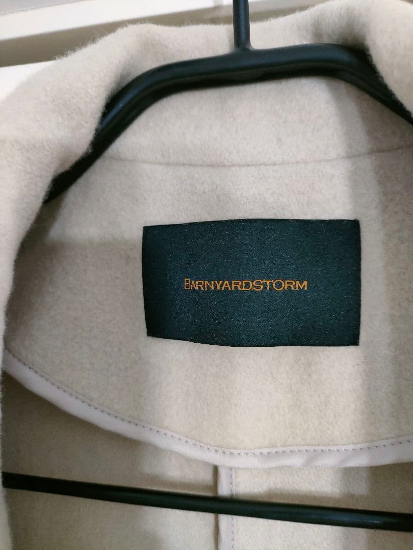 茶々✦BARNYARDSTORMバンヤードストームウールリバーロングコート