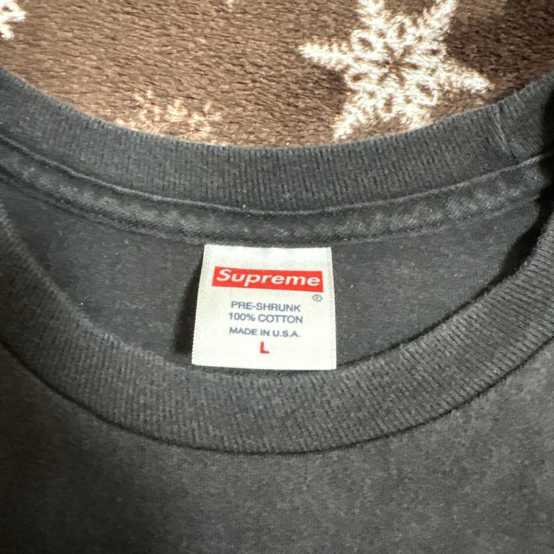 Supreme motionLOGO 半袖Tシャツ Lサイズ ダークグレー