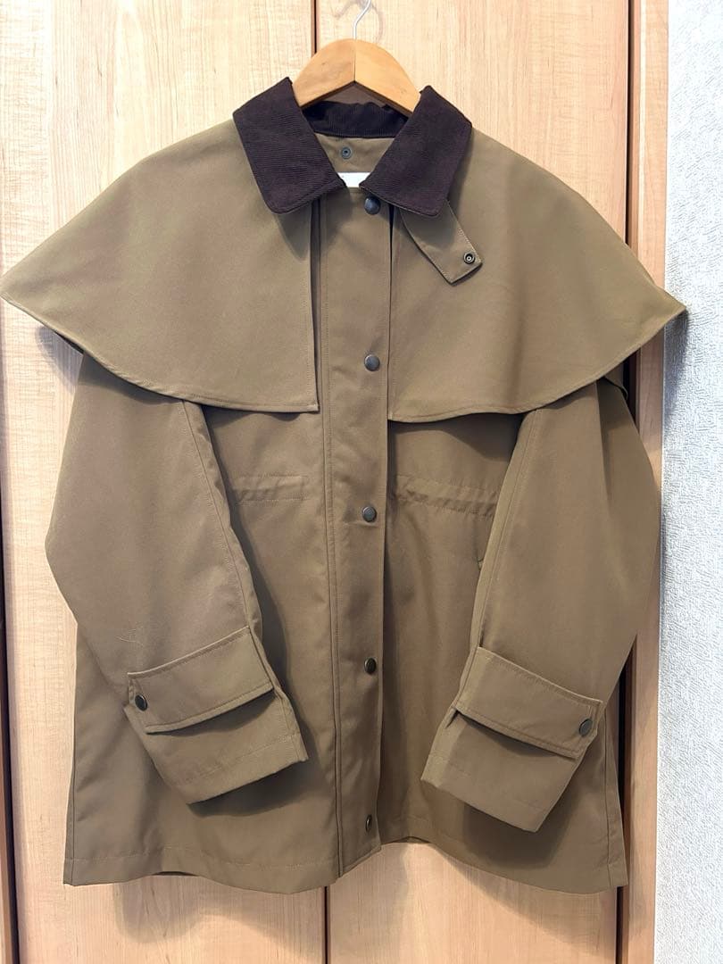 【新品】2WAYケープミドルコート/ DISCOAT