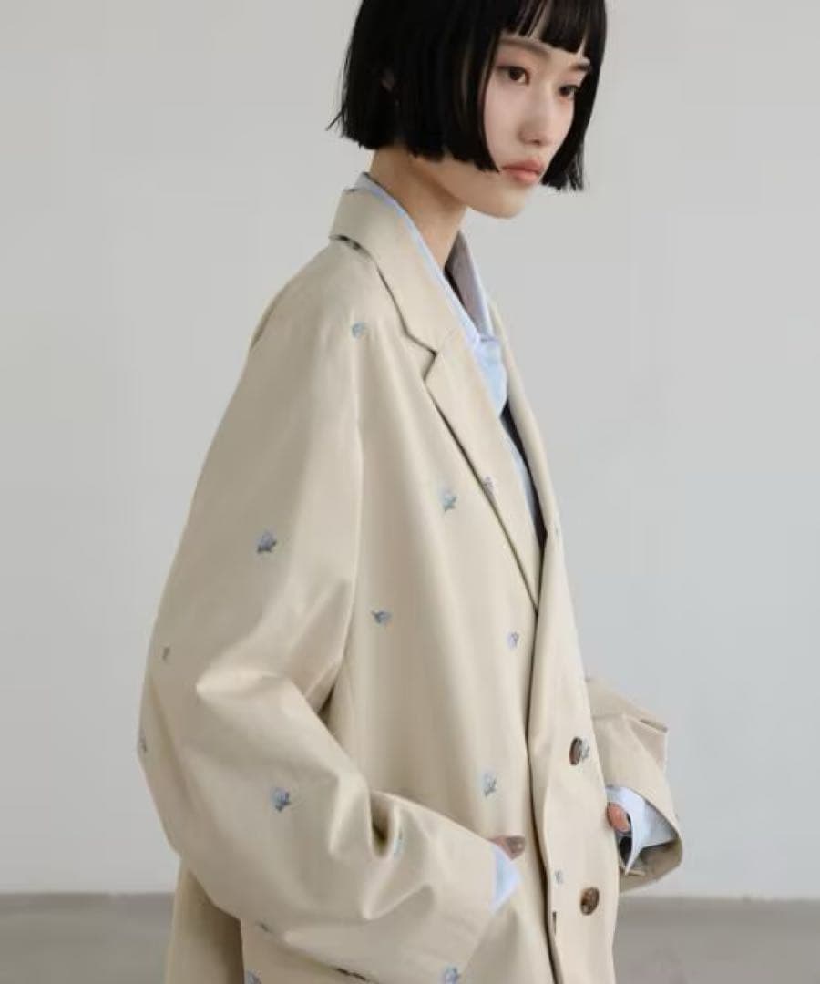 LOWRYSFARM ローリーズファーム Ｃ／Ｎシシュウダブルジャケット