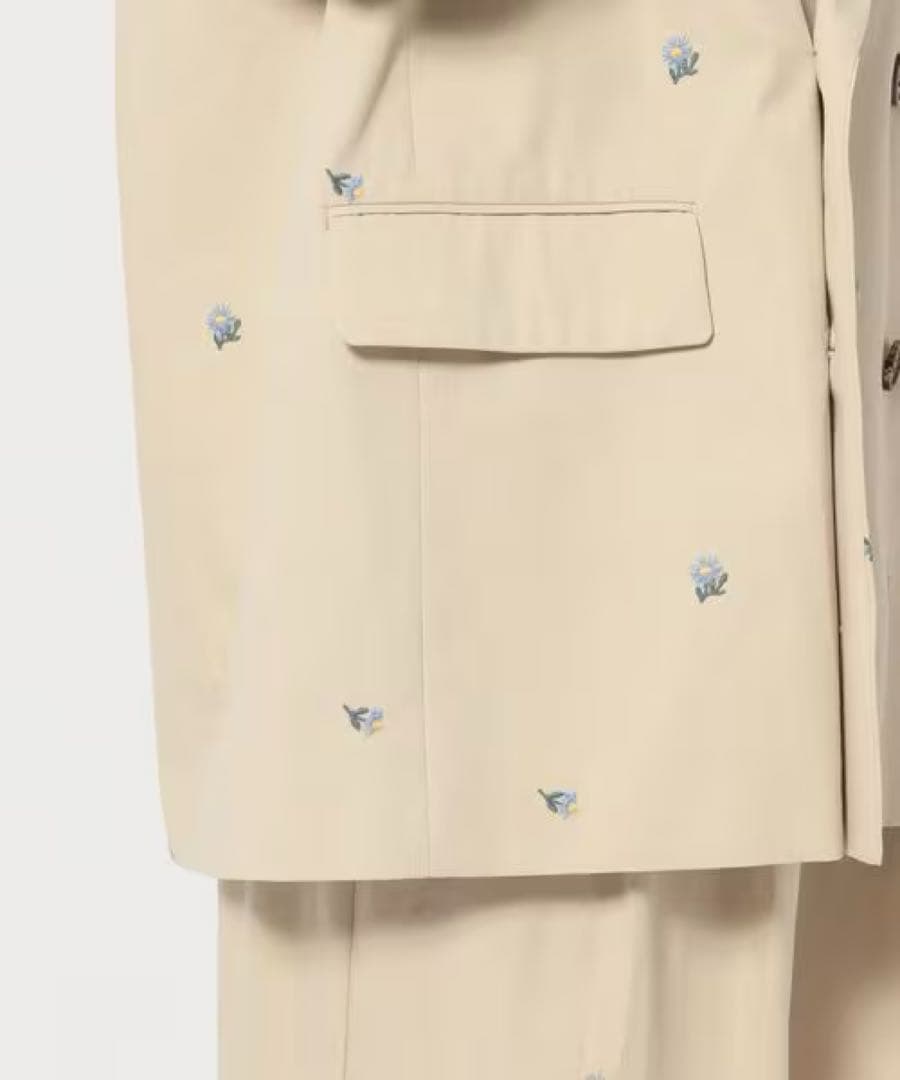 LOWRYSFARM ローリーズファーム Ｃ／Ｎシシュウダブルジャケット