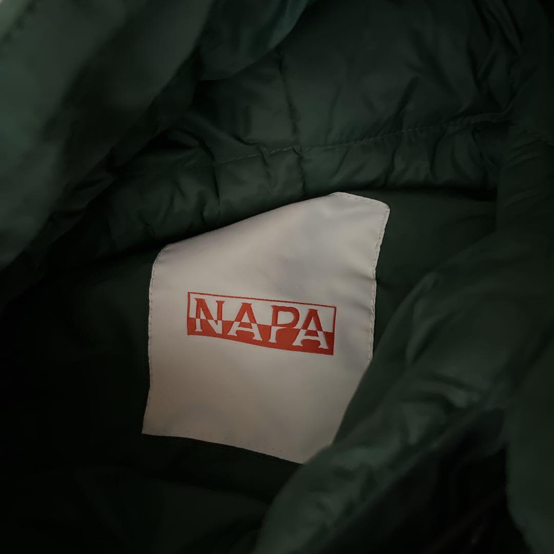 NAPAPIJRI ナパピリ アノラックパーカー ジャケット 中綿入り グリーン